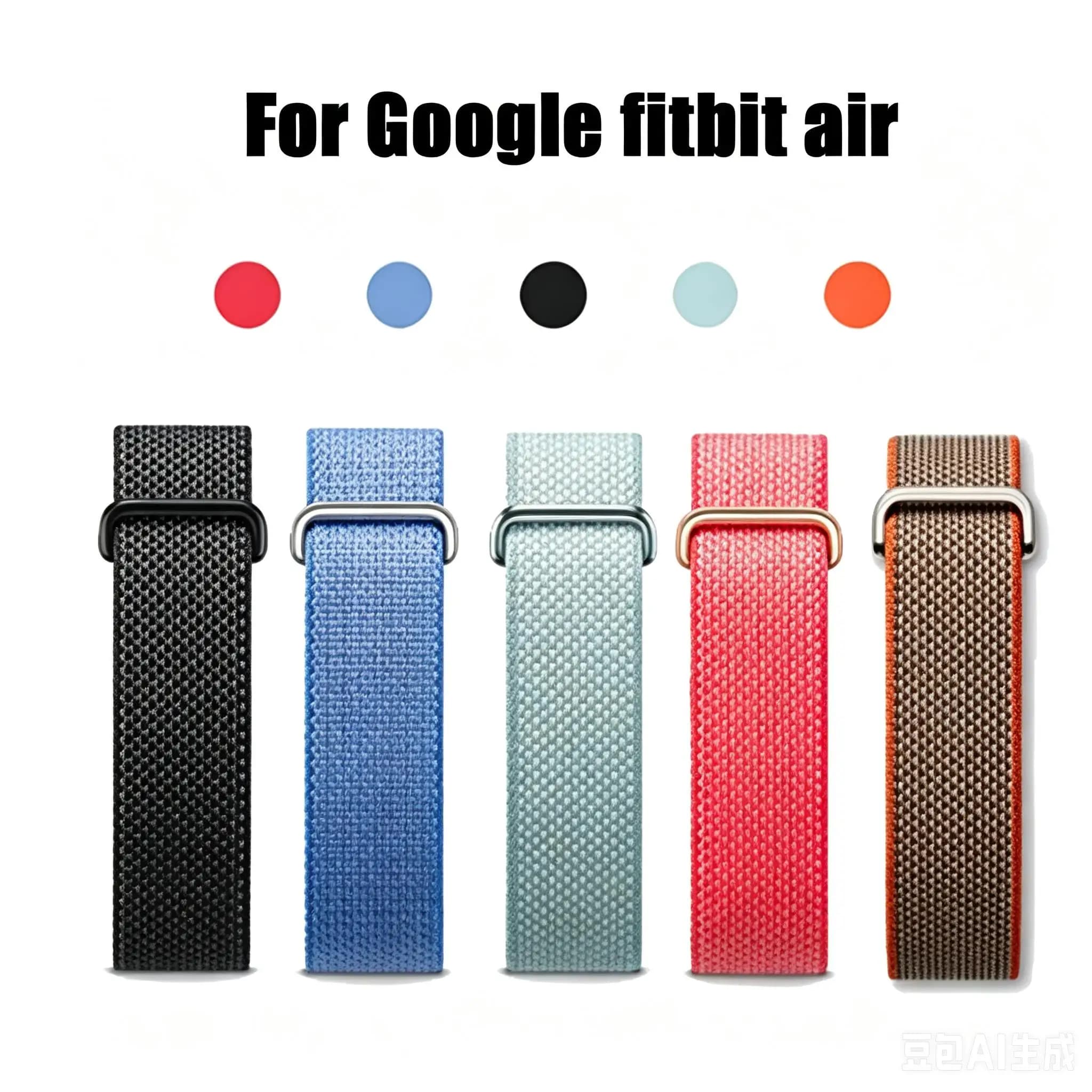 Sport Nylon Strap for Google Fitbit Air Loop Strap Bracelet Replacement Braided Watch Breathable for fitbit air Band Wristband