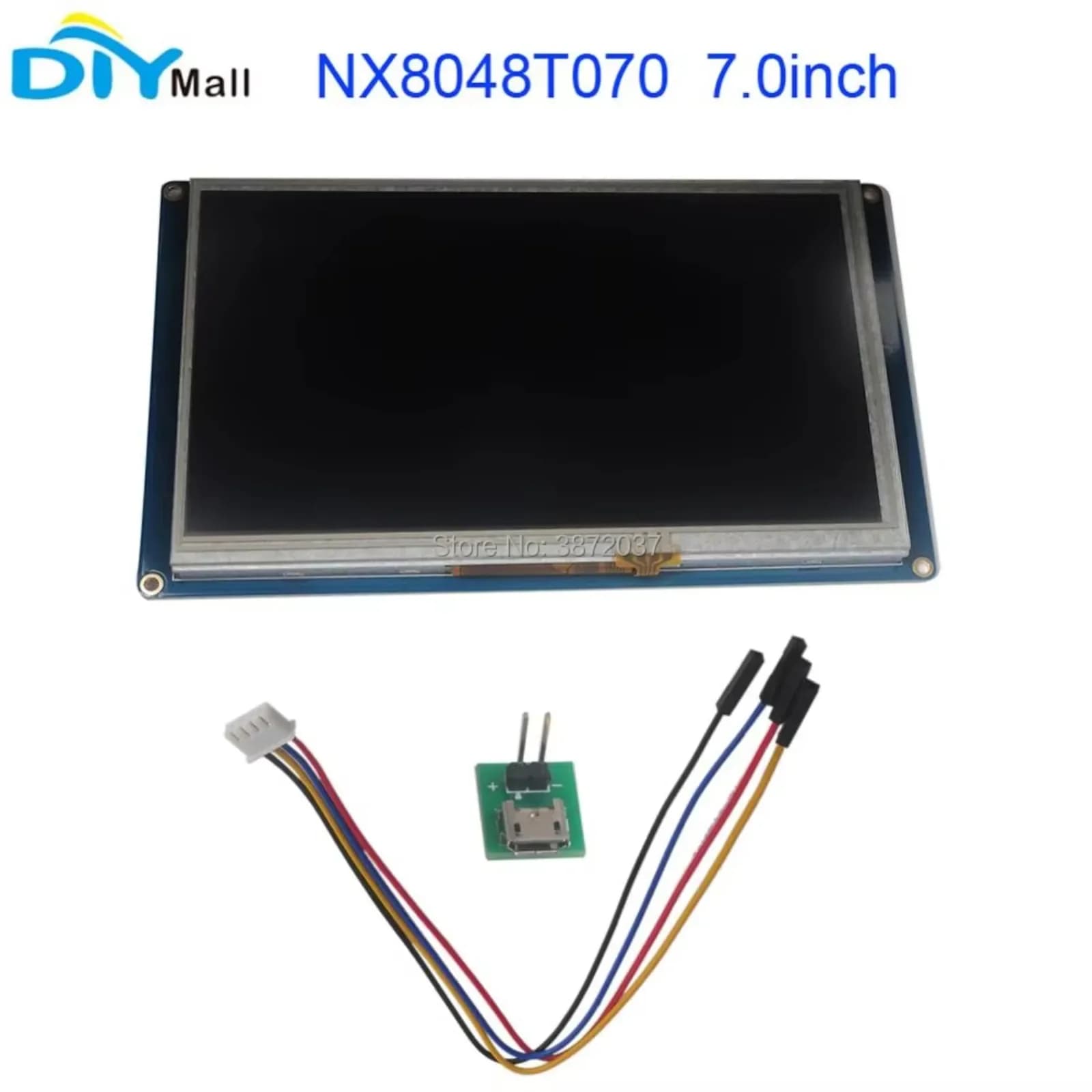 TFT Nextion Basic Display from 7.0" 800x480 with Resistive Touch Screen Module for Arduino and Raspberry Pi