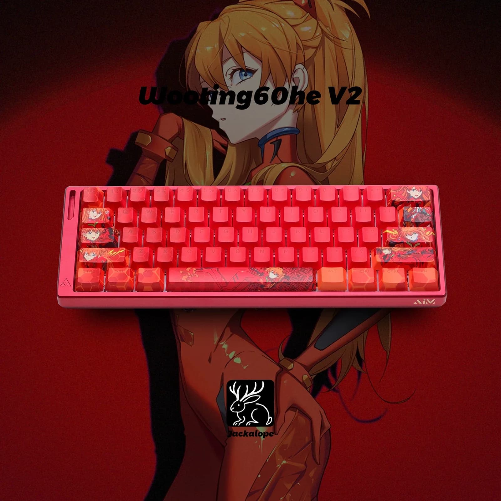 Wooting 60HE V2 Magnetic switch mechanical keyboard Complete Finished keyboard AIM60 shell
