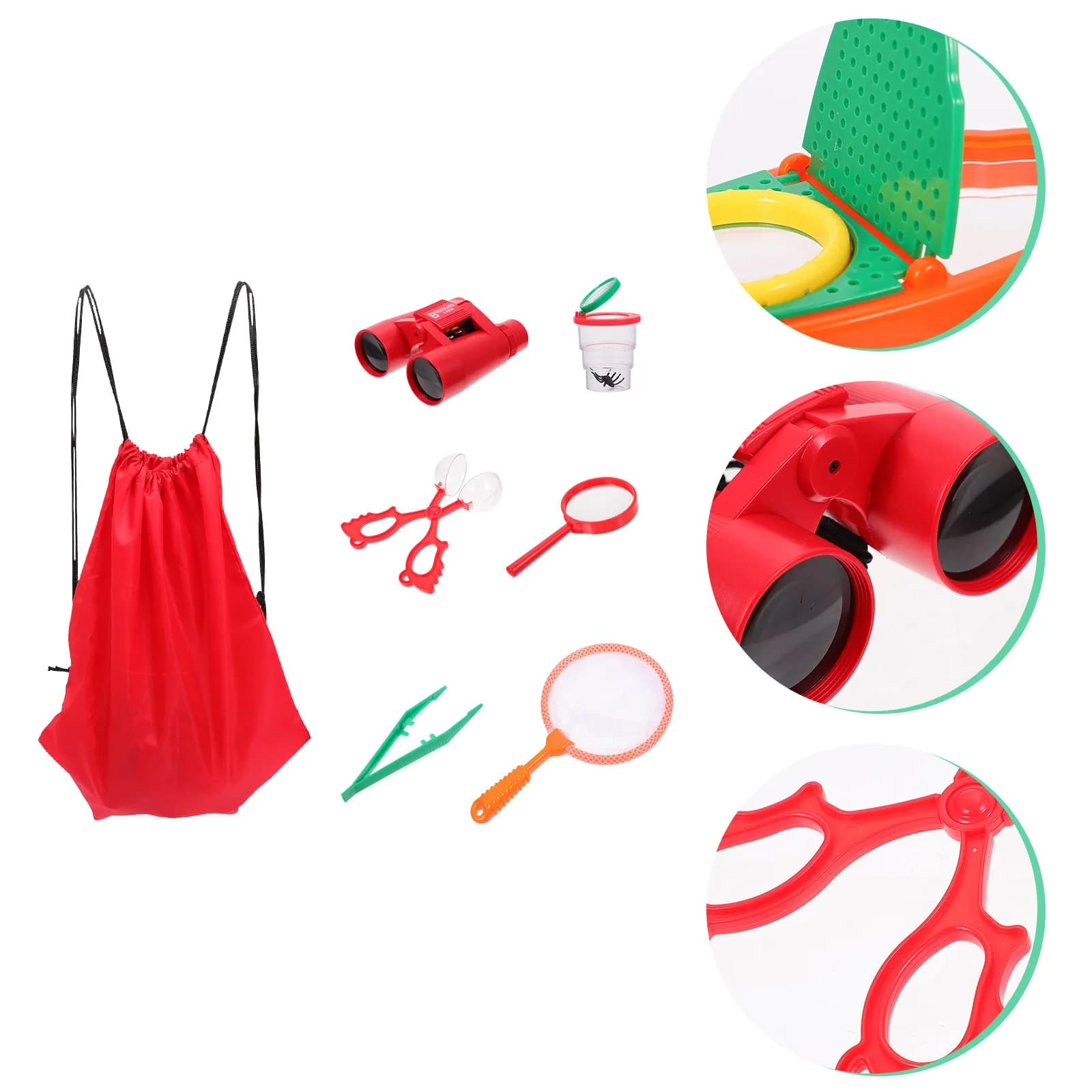 Set di 1 Scatola per l'Osservazione degli Insetti per Bambini, Kit Durevole per l'Esplorazione Naturale e l'Educazione Scientifica Precoce