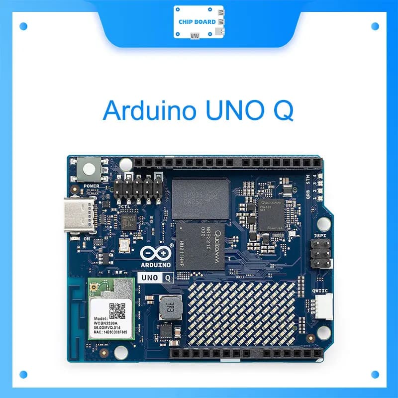 Arduino UNO Q: Scheda ad alte prestazioni per riconoscimento oggetti, controllo vocale e rilevamento del movimento
