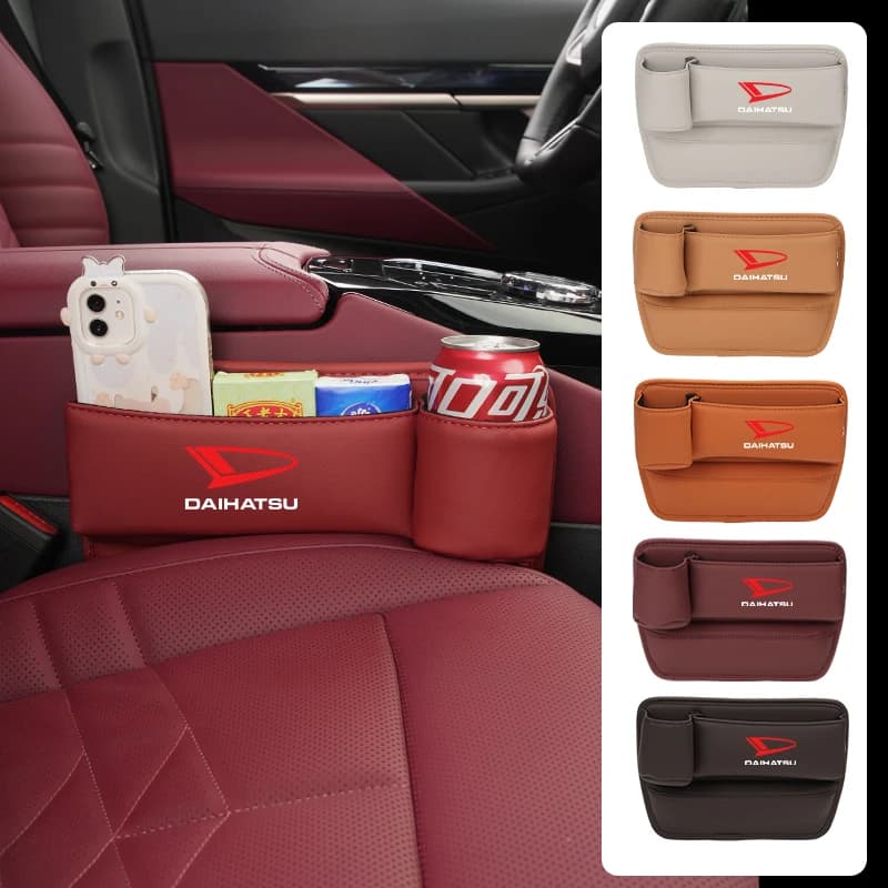 Car Seat Gap Organizer Storage Box Cup Phone Holder Interior Accessories For Daihatsu Terios Sirion Mira Materia Rocky YRV
