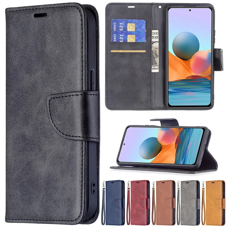 Custodia a portafoglio in pelle per Xiaomi Redmi 12 12C 10C 9A 9C Note 12S 12 Pro 11 Pro 11S 10 Pro 9 Pro Poco X5 Pro 11T 12T 13 Lite