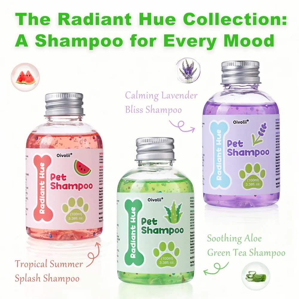 Gel Doccia per Cani, Shampoo e Balsamo per Cuccioli, Pulisce, Districa, Idrata, Ammorbidisce il Pelo, Previene l'Annodamento, Schiuma Detergente per Animali Domestici