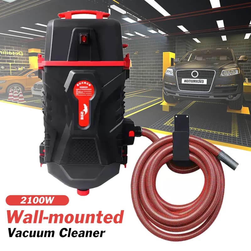 Wall Vacuum Cleaner Vacuum Cleaner for Car Washing Tube 10 meters Beauty Shop for Car Vacuum Cleaner Special Commercial Wall