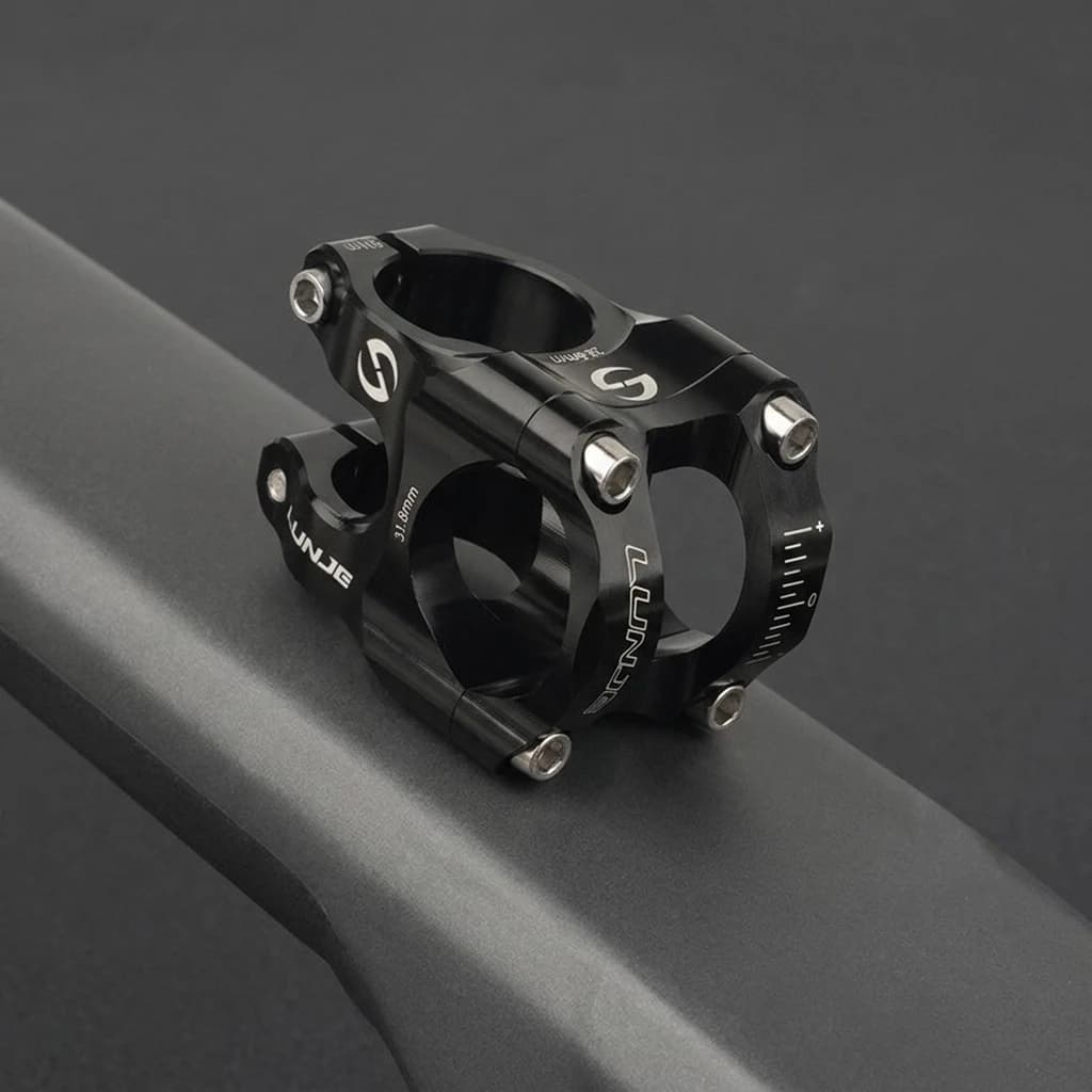 CNC Aluminum Alloy Stem 31.8mm Ultra Light Short Hollow Design for Mountain Bikes