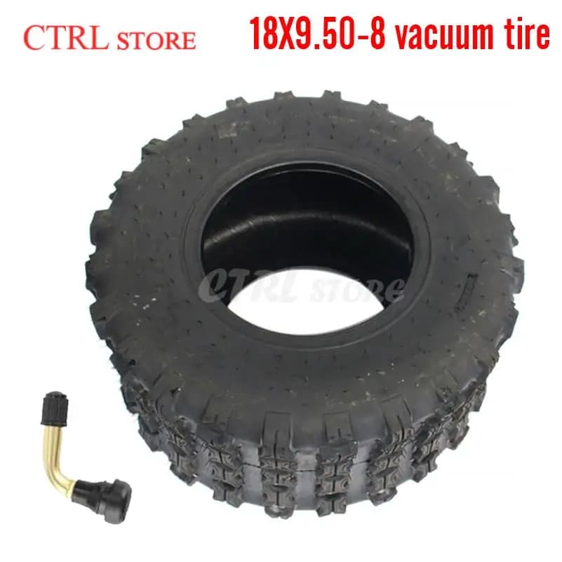 18 * 9.50-8 inch vacuum tire suitable for lawn mower butterfly wheel, agricultural machinery wheel, beach car, lawn wheel