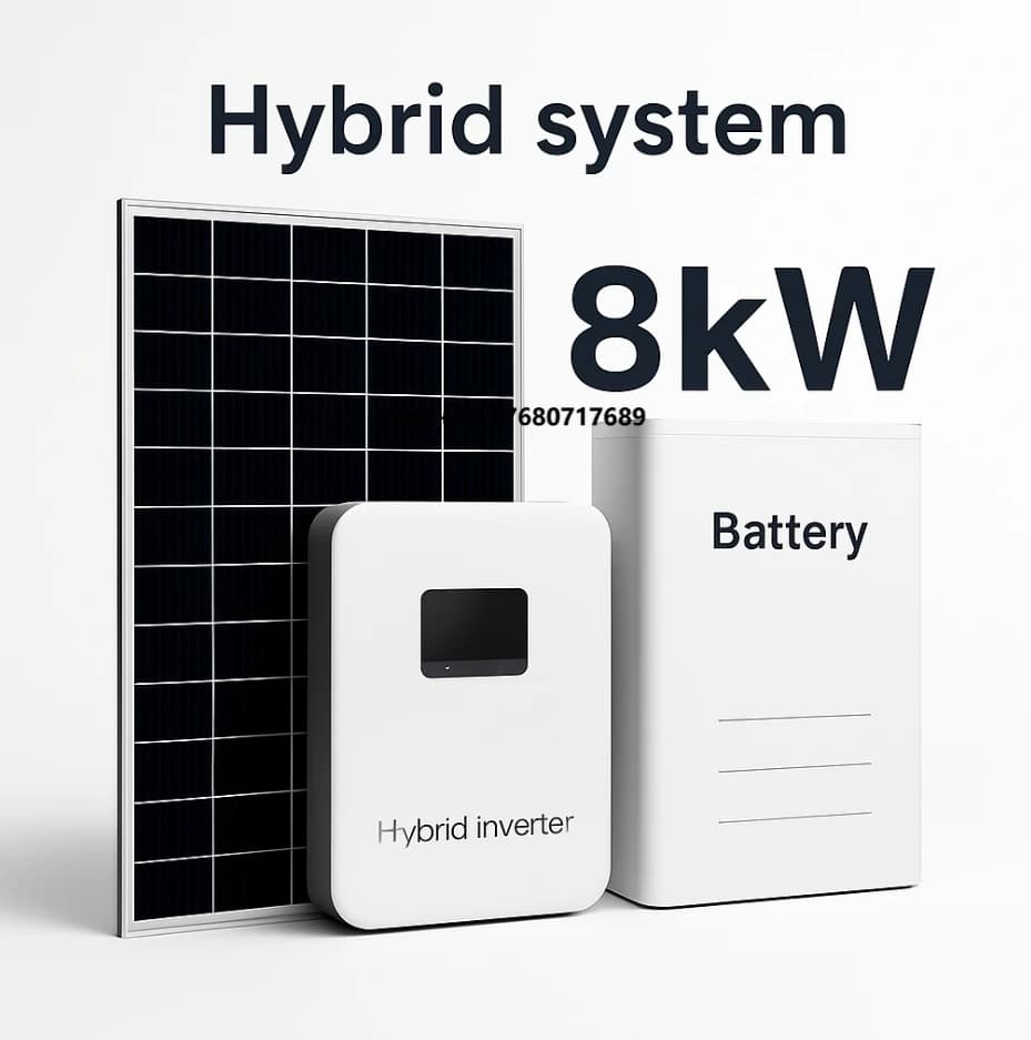Lumitech Off Grid Sistema di accumulo di energia solare ibrida 5KW 8KW 10KW 20KW 10KVA Sistema di alimentazione a pannello solare tutto in uno Set completo per la casa