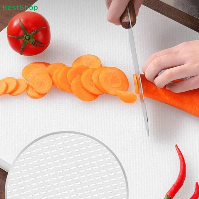 ♥ Reinforced PE plastic cutters, Anti-slip and Food Grade with Hanging Ring, for Home Use and Professional in Kitchen