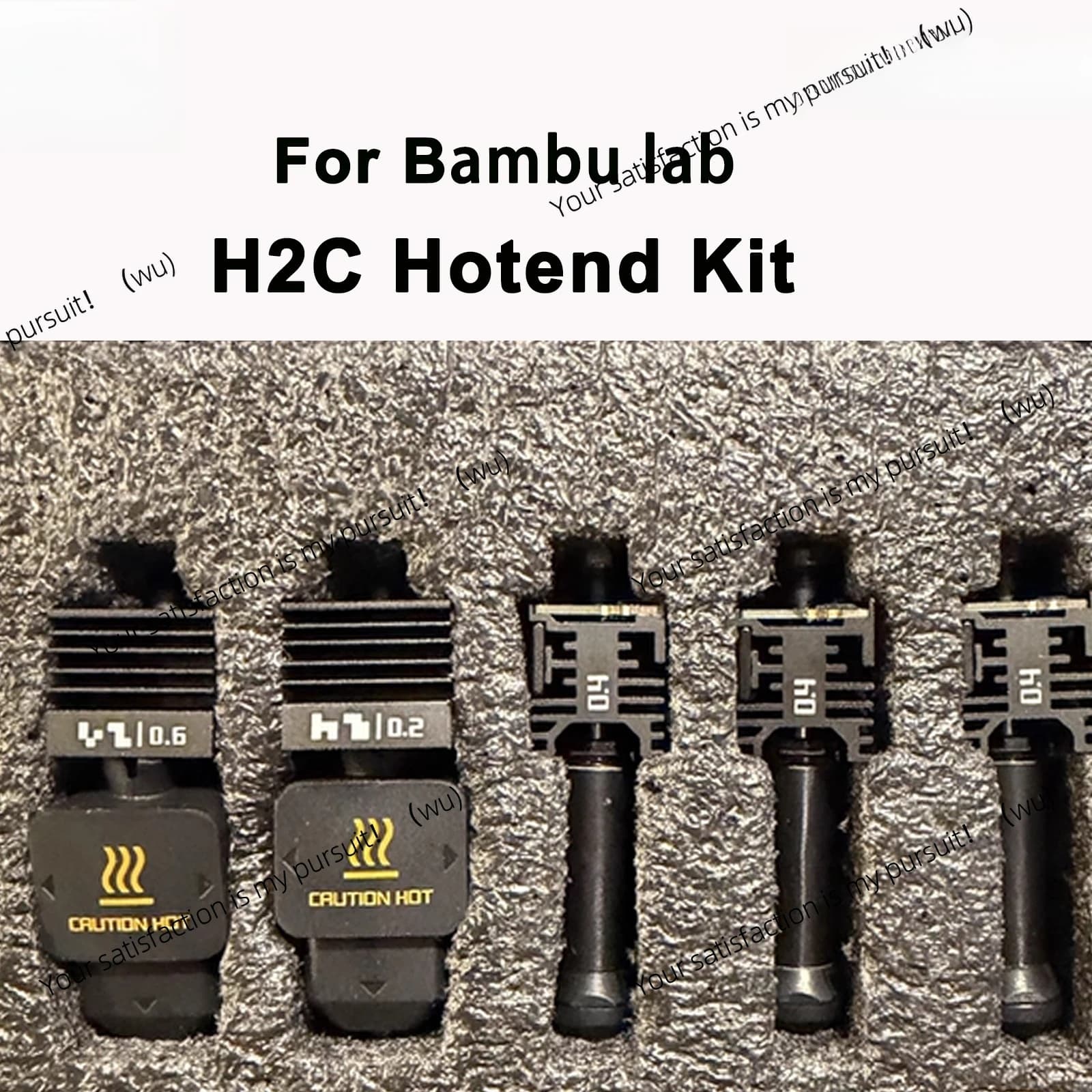 Kit hot end originale ufficiale Bambu Lab H2C, accessori per stampanti 3D