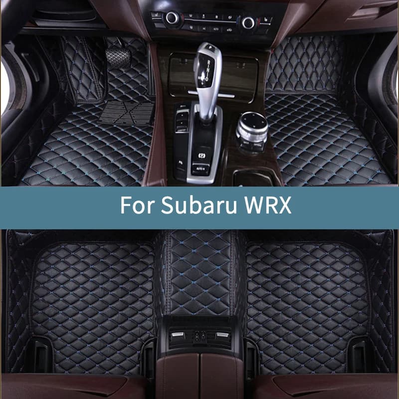 Custom Car Floor Mats for Subaru WRX 2015 2016 2017 2018 Weather Waterproof Coverage Floor Liners Auto Car Carpet Cover