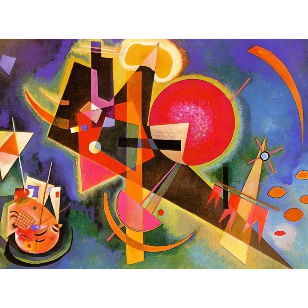 Digital Diamond Painting Abstract Geometric Modern Cubism By Numbers on Diamond Home Decor for Living Room Bedroom Handmade G