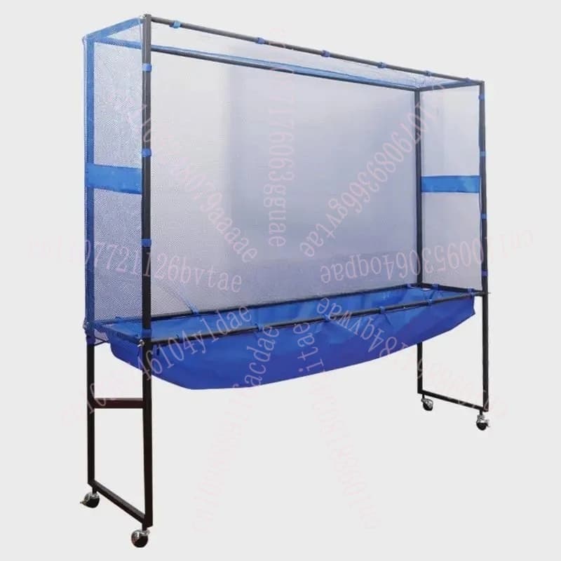 Rete mobile per palline da ping pong, raccoglitore di riciclo, raccoglitore di palline portatile, attrezzatura per rete di raccolta di grandi dimensioni per la pratica