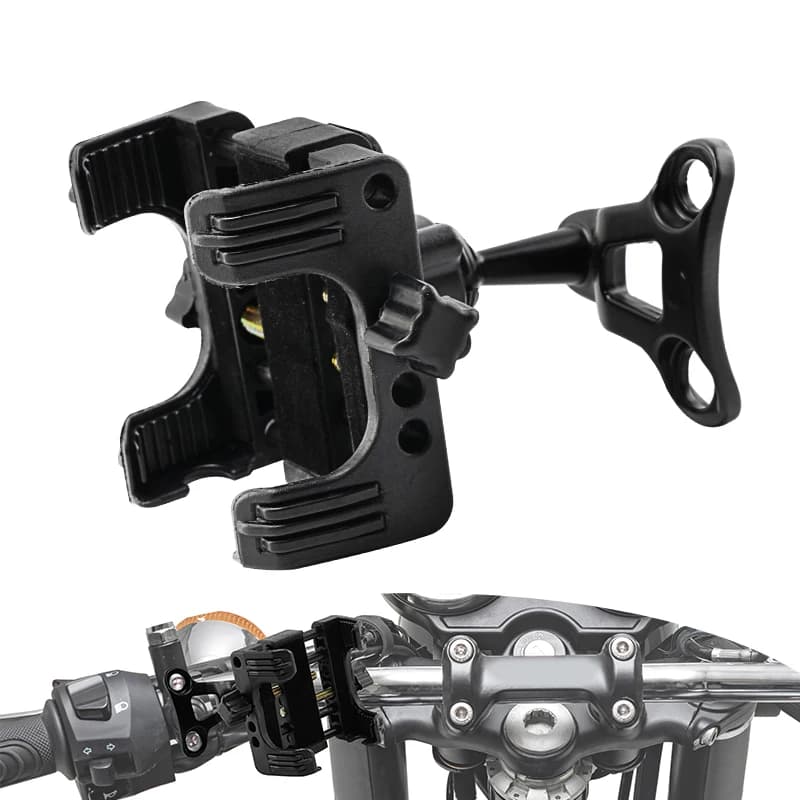 Supporto universale per telefono con supporto per manubrio GPS Supporto per dispositivo per cellulare Supporto per staffa per Harley Sportster XL Dyna Softail Touring