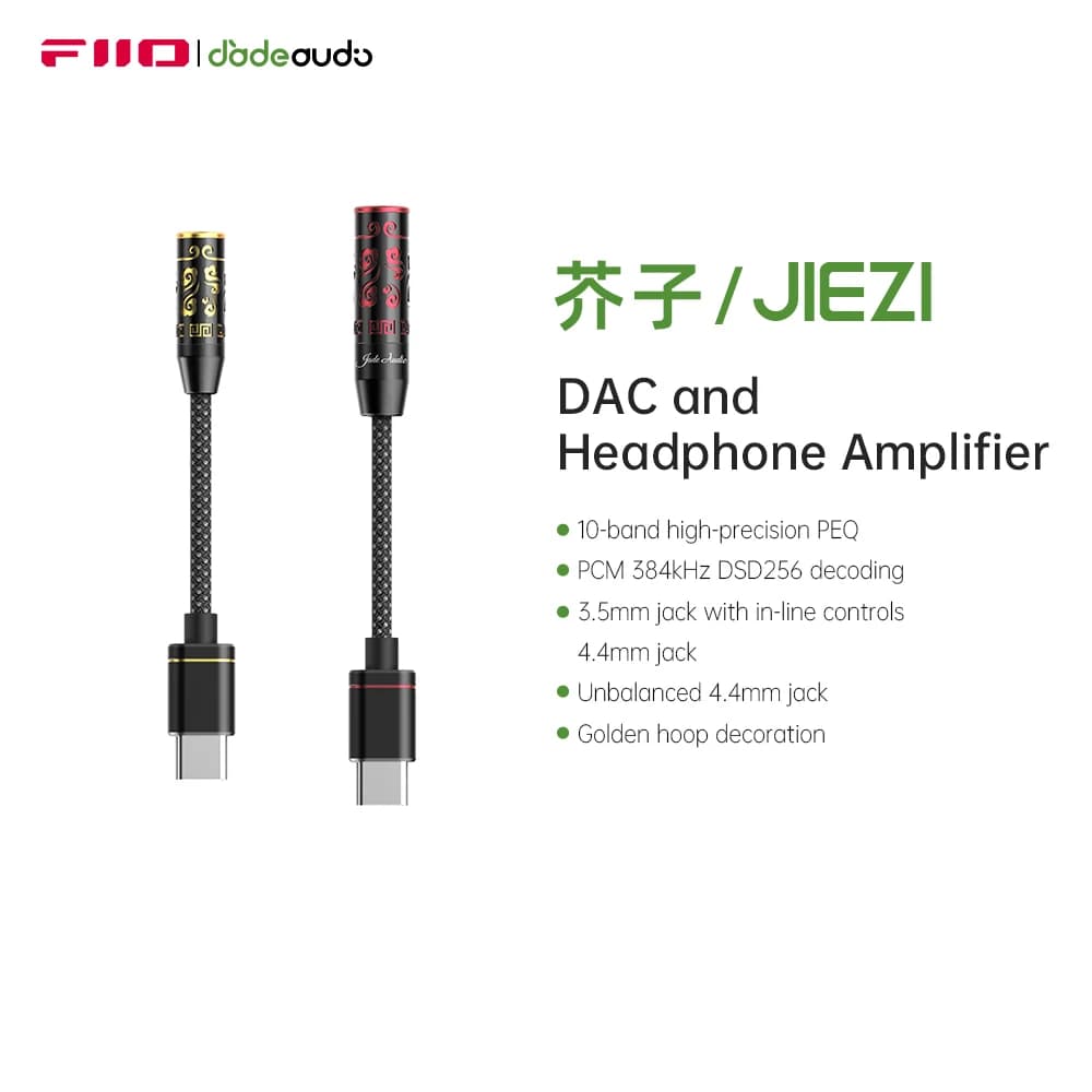 JIEZI USB Type C 3.5 mm/balanced 4.4 mm USB C cable for auxiliary audio cable earphones for Android IOS