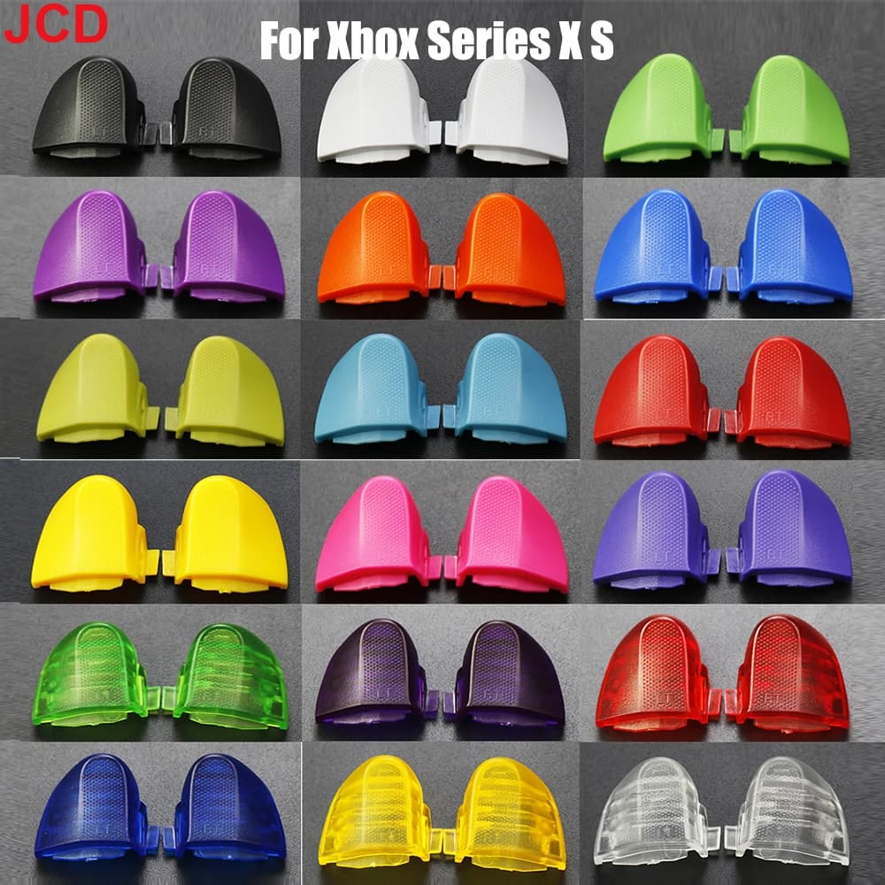 JCD 1 paio Per Xbox Serie SX XSX XSS Controller RT LT Trigger Tasto Chiave XSS XSX Versione Accessori di Riparazione