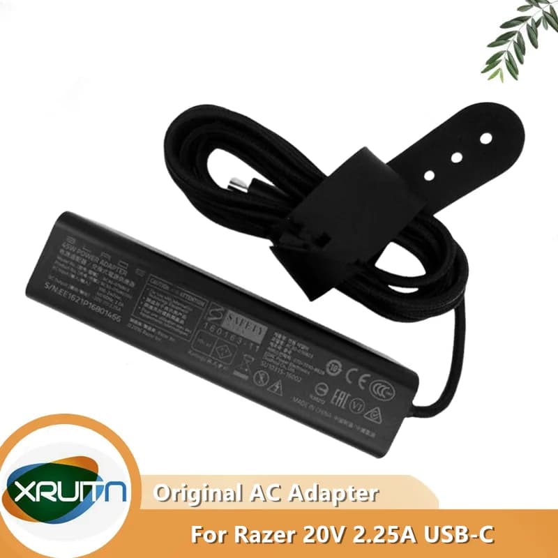 Originale RC30- 016803 Adattatore di alimentazione 45W 20V 2,25A RC30- 01680300 Caricabatterie portatile per RAZER RZ09-01682E10 RX09-01682E24 RZ09-0168