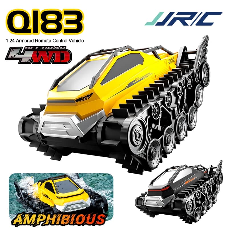 JJRC Q183 4WD RC Auto 2.4G Anfibio 4 Ruote Camion telecomandato Arrampicata Off Road Veicoli blindati impermeabili Giocattoli per bambini
