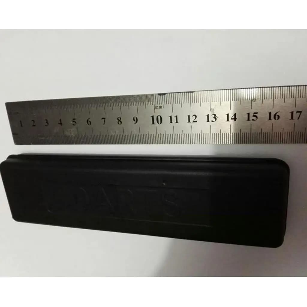 Classic Darts Box Plastic Dart Storage Case Slim Darts Carry Case for Flights Shafts Tips and Small Tools
