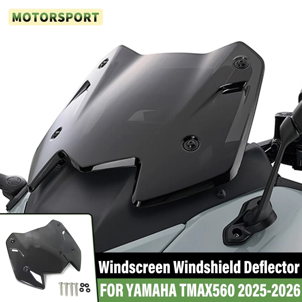 Accessori per la modifica del motociclo per YAMAHA TMAX560 TMAX T-MAX 560 T-MAX560 2025 Parabrezza Parabrezza Deflettore Visiera Viser