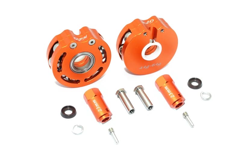 GPM 1/10 TRX4 DEFENDER TRAIL CRAWLER-82056-4 PENDULO IN ALLUMINIO RUOTA SINCRONIZZAZIONE ATTENO + ADATTATORE HEX DA 23MM
