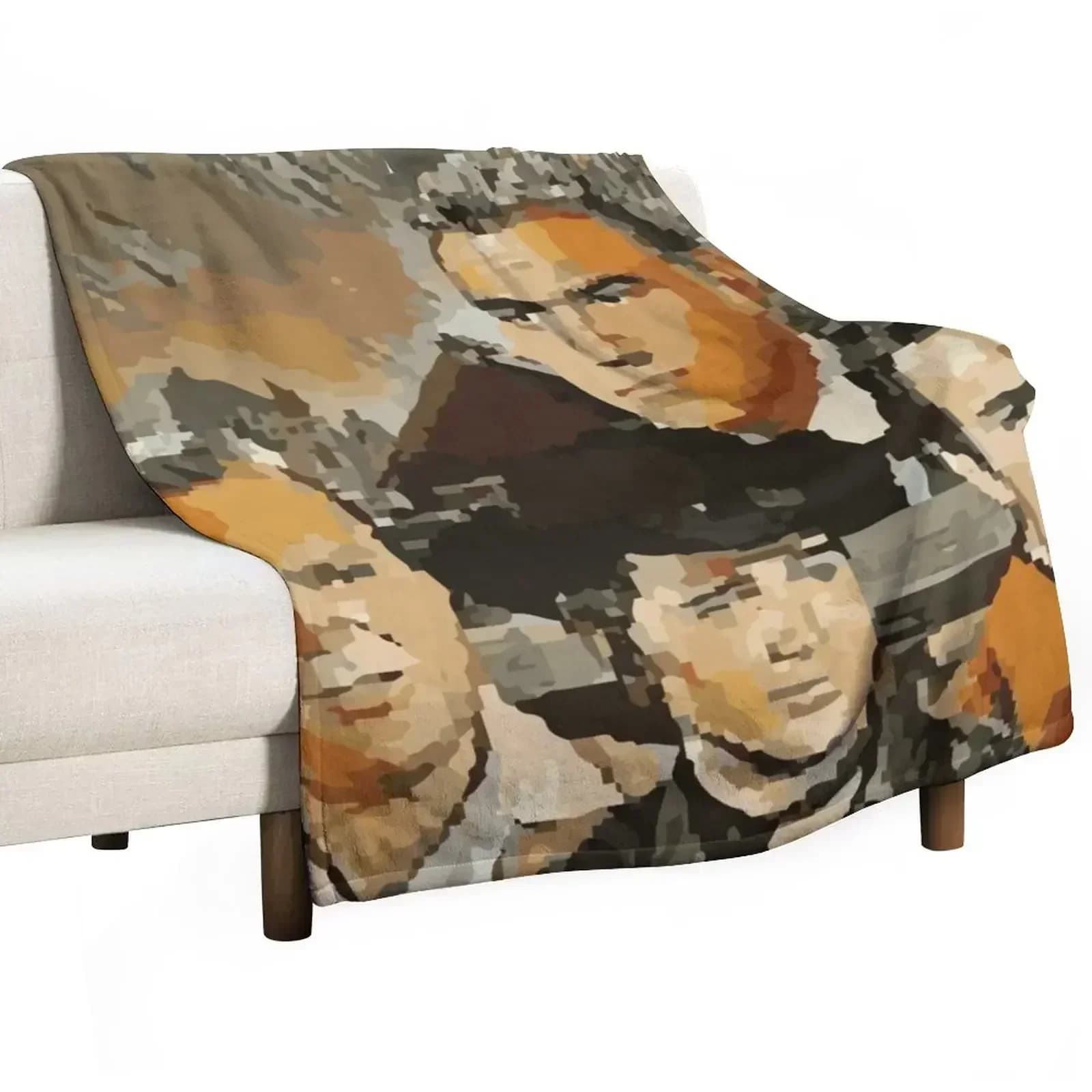 Western cartwrights Throw Blanket Sleeping Bag warm winter heavy to sleep Sofa Throw Large Flannels Blankets