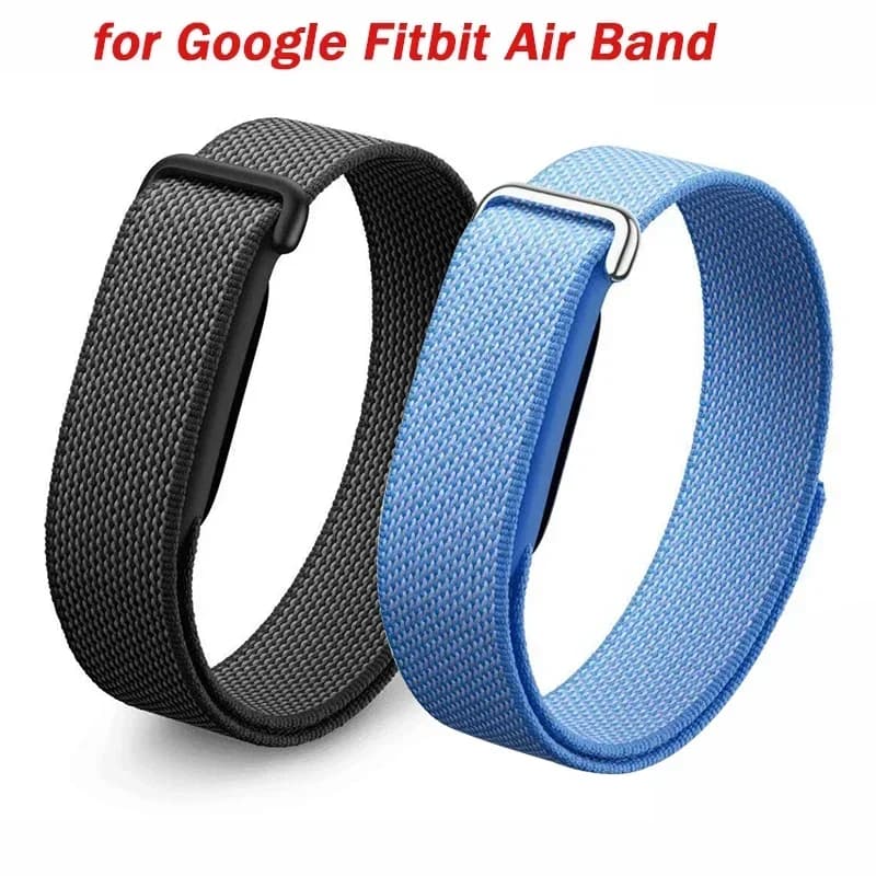Sport Nylon Replacement Band For Google Fitbit Air Breathable Sweatproof Quick Dry Lightweight Soft Strap Men Women