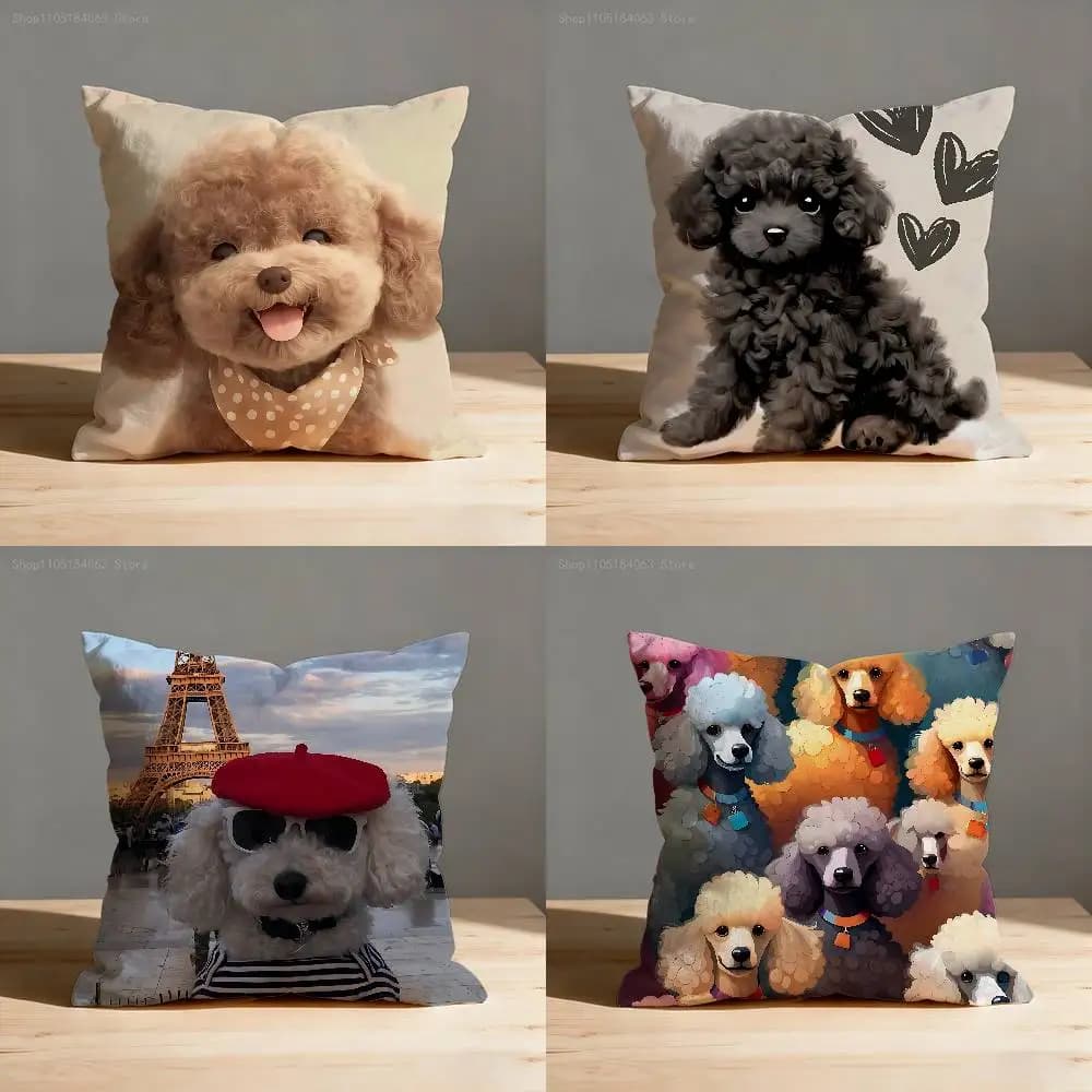 Cute pillowcase for sofa bar, car decoration, office, printing, pillow lining, decorations and protection