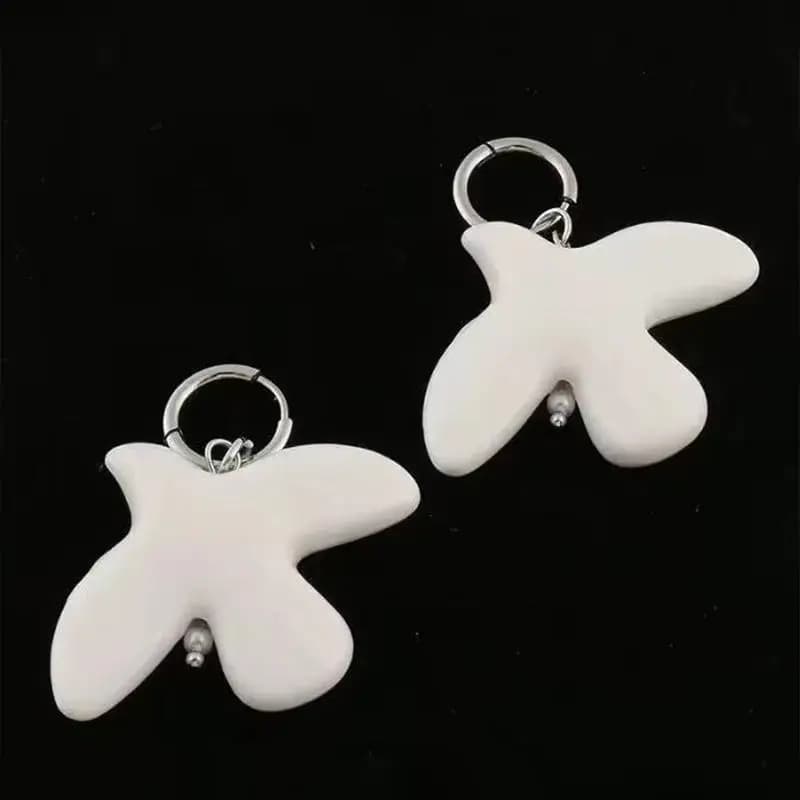 Peace Dove Ceramic Bird-Shaped Beads DIY Necklace Earrings Jewelry Accessories Pendants Loose Beads For Crafting