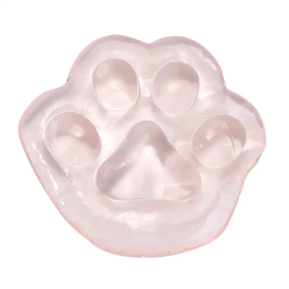 Transparent Squeeze Sparkling Quick Rebound Transparent Cat Claw Creative Reliever Mini Cute Sensory Children Birthday Gift