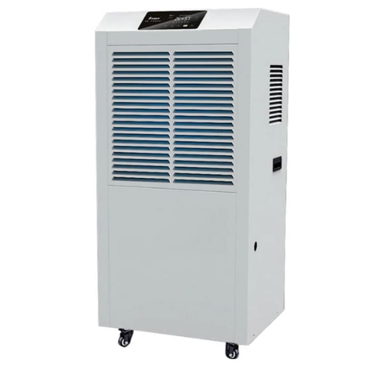 Deumidificatore industriale personalizzato da 138 litri Pannello di controllo digitale Deumidificatore a sbrinamento automatico Macchina commerciale industriale