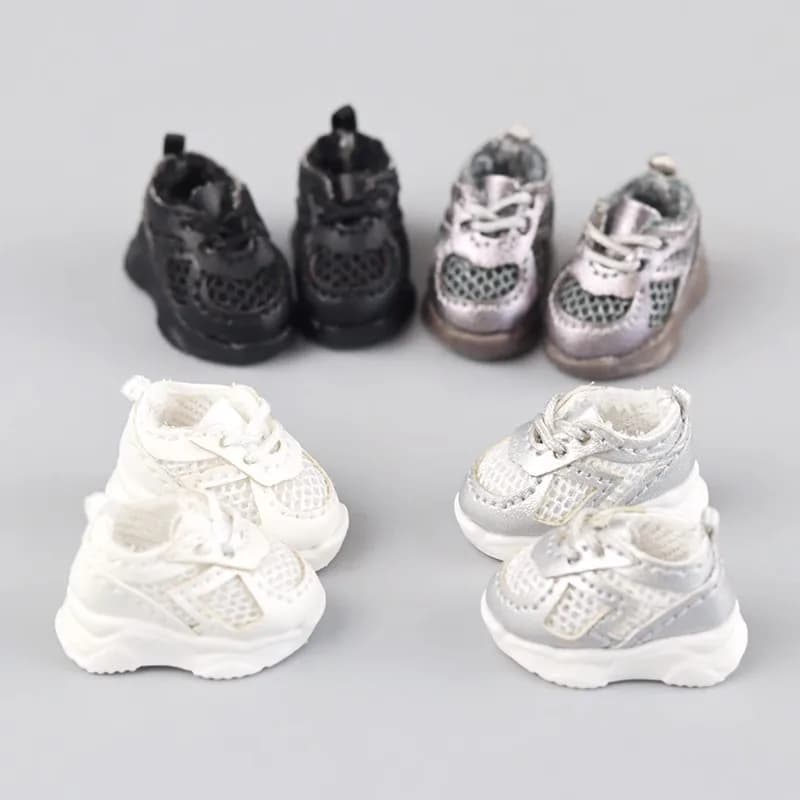 1/12 12 Punti Scarpe da bambola Scarpe da ginnastica Scarpe con la suola spessa Modello Fit p9 p10 Ashi 2.0 Corpo Disponibile