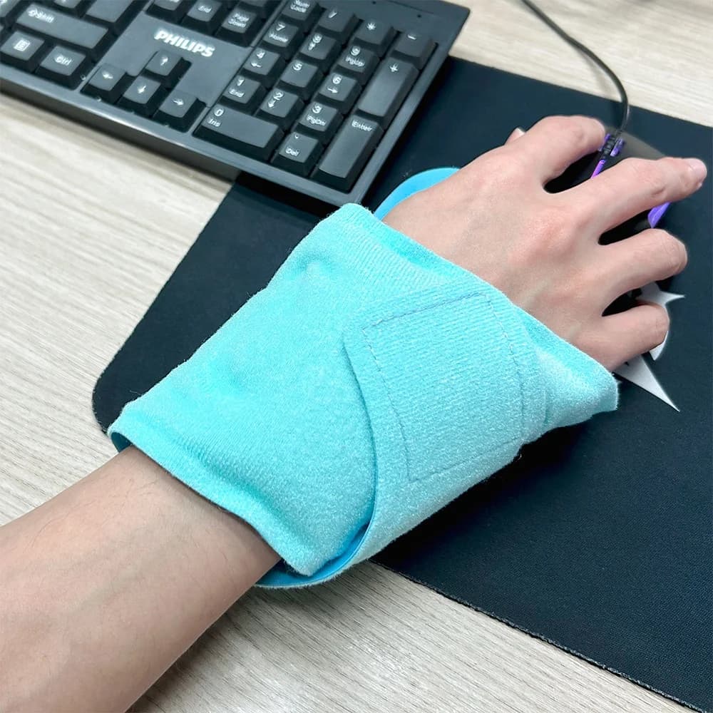 Impacco di ghiaccio riutilizzabile caldo e freddo per il polso – Supporto per artrite, tendinite, gonfiore, recupero da infortuni e cura della salute
