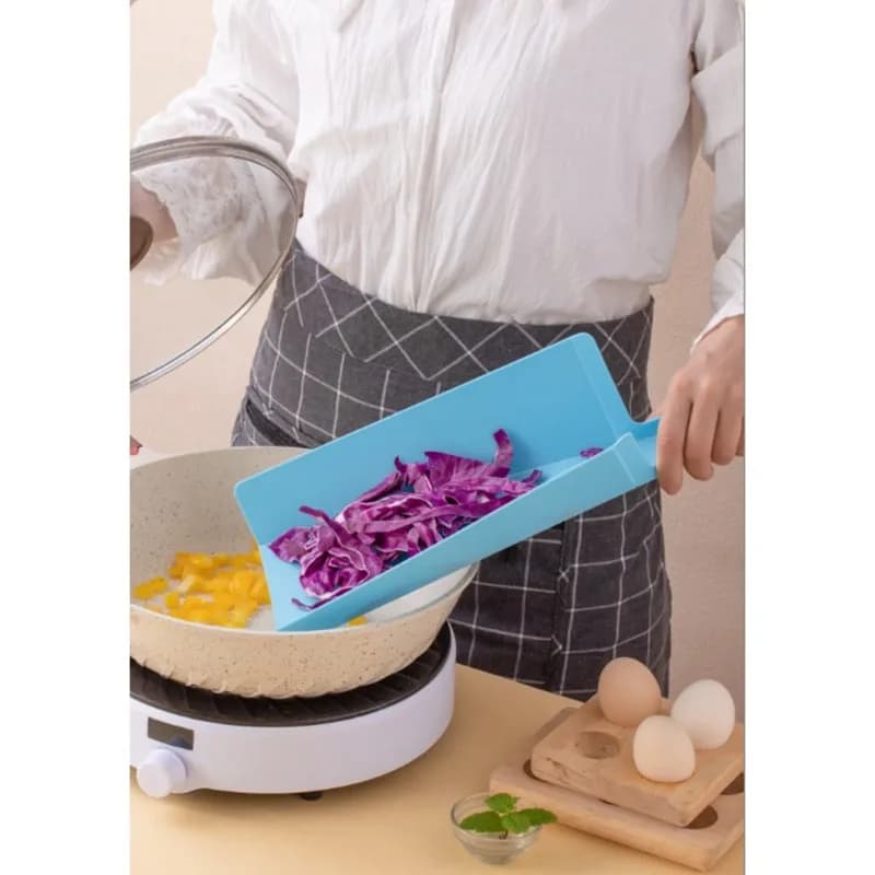 EYFL-4Pcs Foldable Cutting Board-Spatula-Shaped Multifunctional Cutting Mat, Practical Cutting Board With Higu Quality