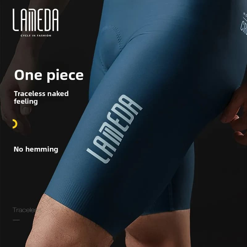 Pantaloncini da Ciclismo Imbottiti Traspiranti Lameda per Uomo, Assorbenti agli Urti, ad Asciugatura Rapida, per MTB e Bici da Strada