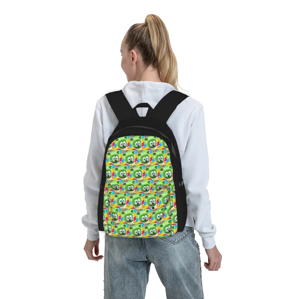 Zaino Gummibar (The Gummy Bear) per studenti, borsa per libri, borsa da scuola per bambini, borse a tracolla per laptop per uomo e donna