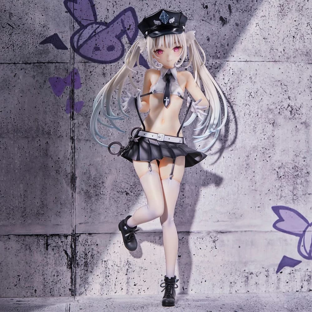 Unione creativa anime giapponese ragazza sexy angelo polizia 23 cm action figure in PVC modello da collezione per adulti bambola giocattoli regalo