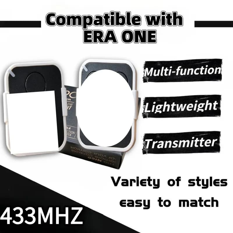 Era One Nice ON2E ON4E Rolling Code 433.92MHz Remote Control Garage Door Wireless Command Key Duplicator 2-Buttons
