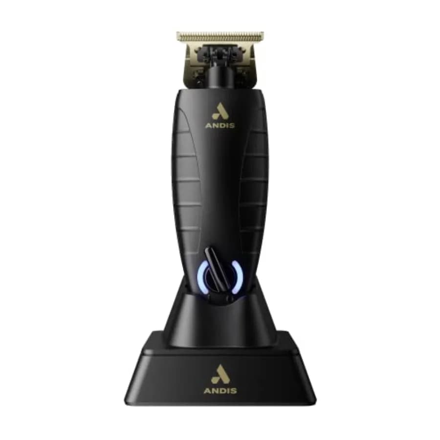 74150 GTX-EXO Regolabarba Elettrico Professionale a Batteria agli Ioni di Litio con Base di Ricarica Nera - Ideale per Casa e