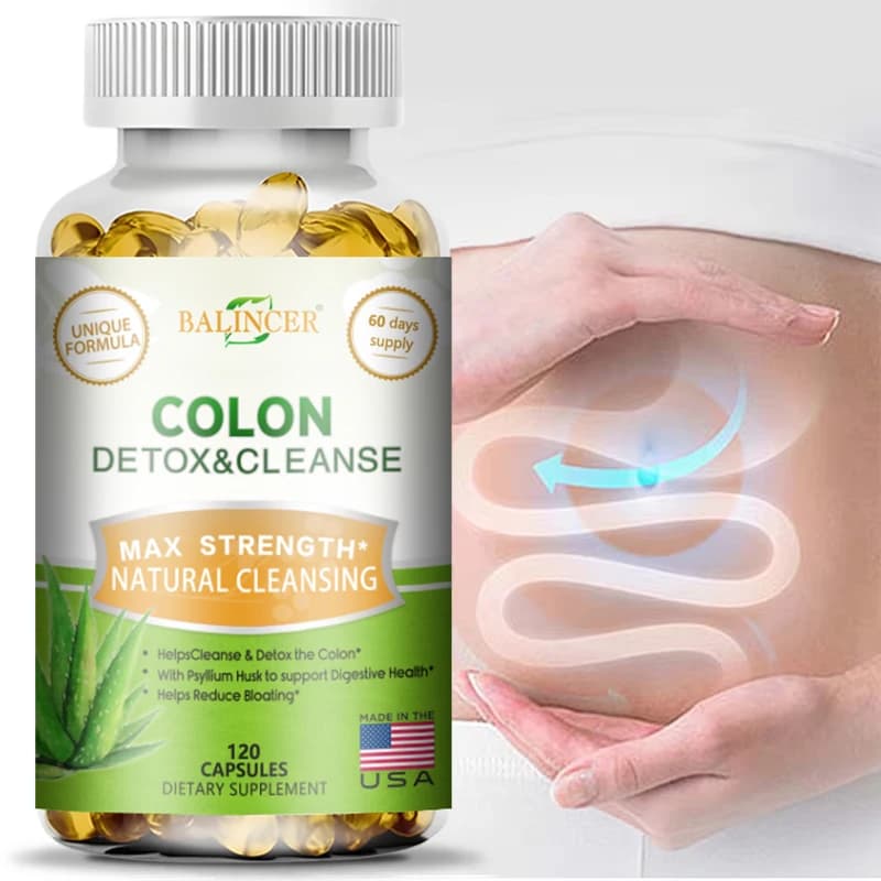 Pulizia e disintossicazione del colon: supporta la salute intestinale, migliora la digestione, il metabolismo e promuove la gestione del peso