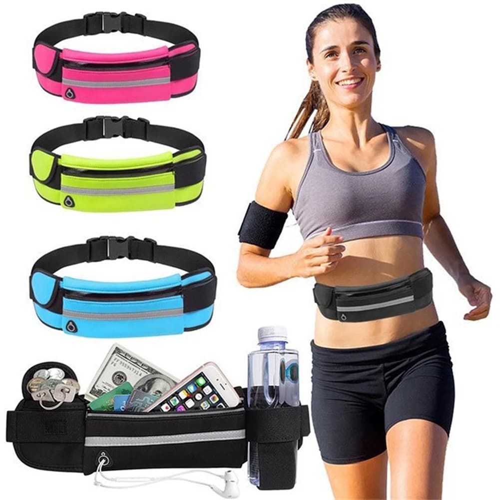 Men's Running Belts Ergonomic Comfort to wear all day for outdoor camping trips