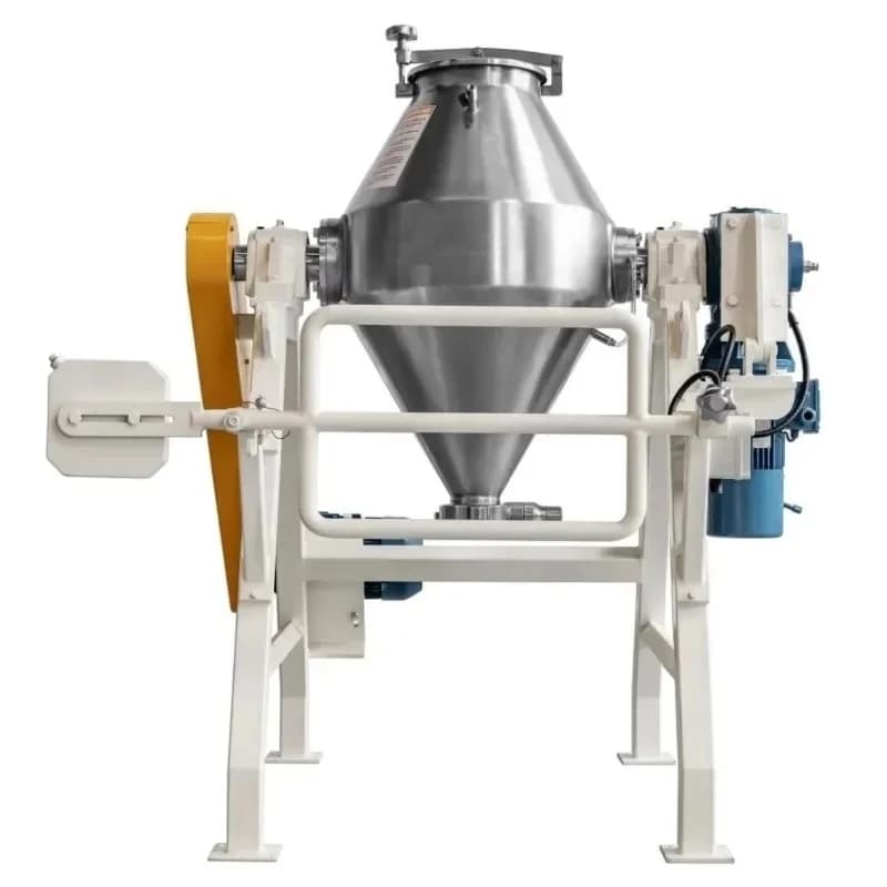 Double Cone Mixer for Dry Granules, 300L, Stainless Steel 304, Mixing and Drying Machine