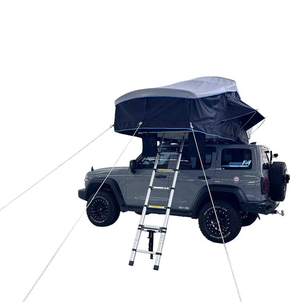 Tenda da Tetto per Auto 4x4 Personalizzata con Annesso, per Campeggio e Viaggi Outdoor