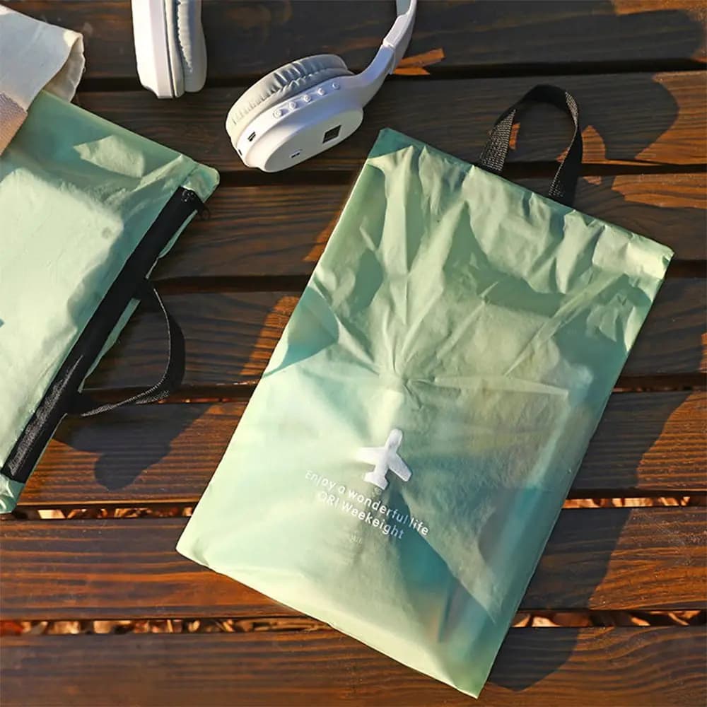 Waterproof Travel Storage Bag Portable Moisture-proof Luggage Organizer Wet-Dry Separate Lightweight Dirty Clothes Bag Airport