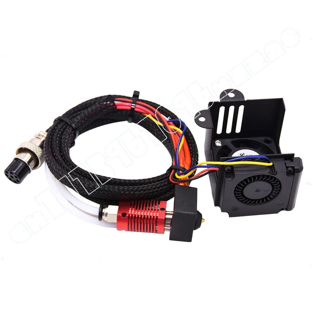 Kit Completo Ugello per Stampanti 3D Ender-3/CR-10 con Ventola Assiale Estrusore 12V/24V - Accessori per Stampanti 3D