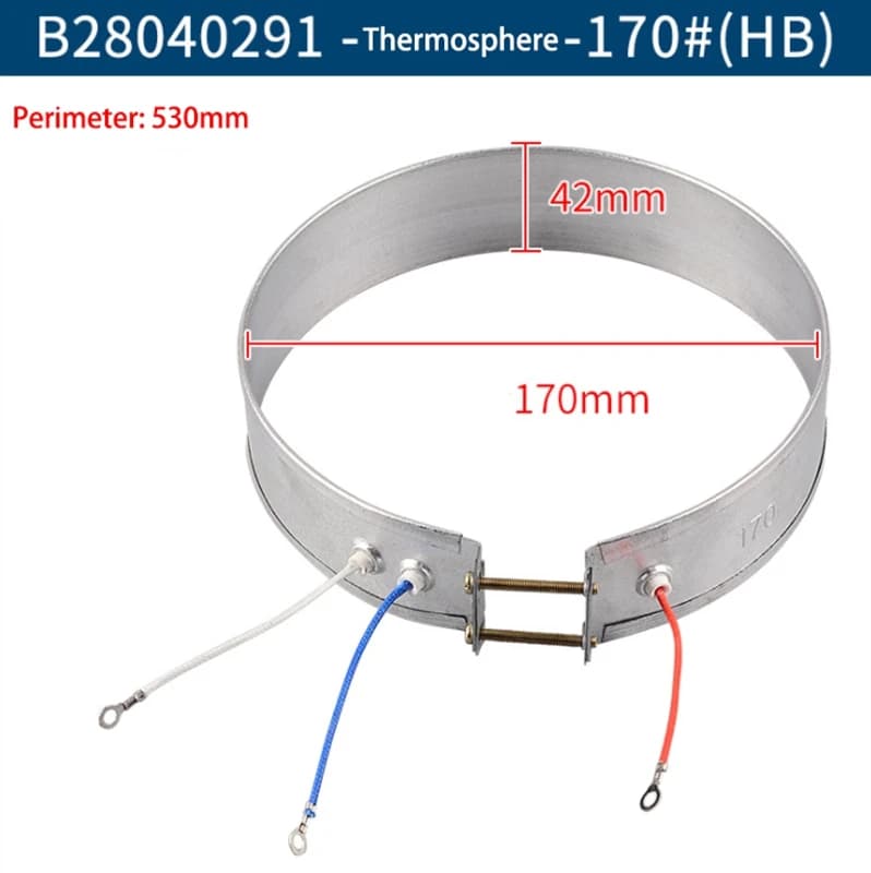HOT thin-band heating elements for household appliances Heater ring for kettle 170 mm