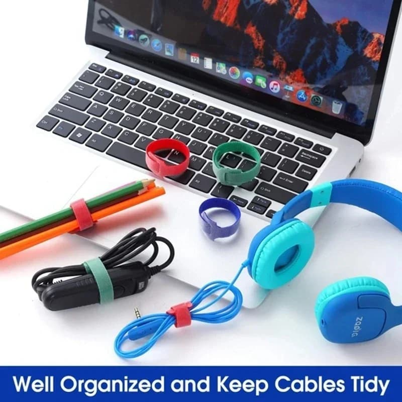 Wholesale Cable Organizer Cable Management Cable Cables Accessories Organizador Tape Winder Ties Phone Protector for Wire