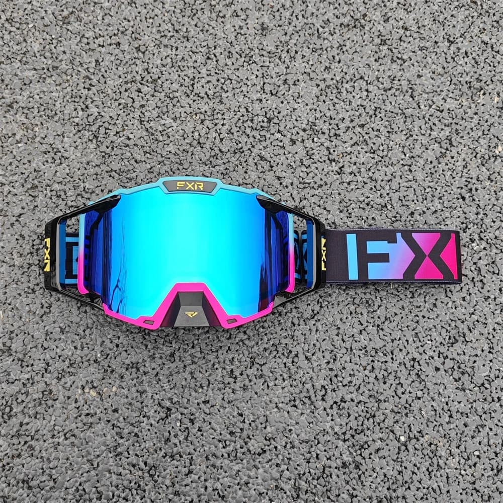 FXR ski glasses double layer anti-fog UV400 Snowboard snowboard snow glasses snowmobile glasses outdoor sports glasses ski