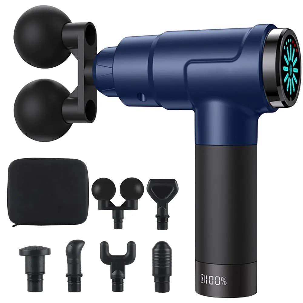 Dropshipping Fascia Gun Trending Products 2024 Gym Vibration Fitness Body Massager Deep Tissue Powerful Muscle Massage Gun