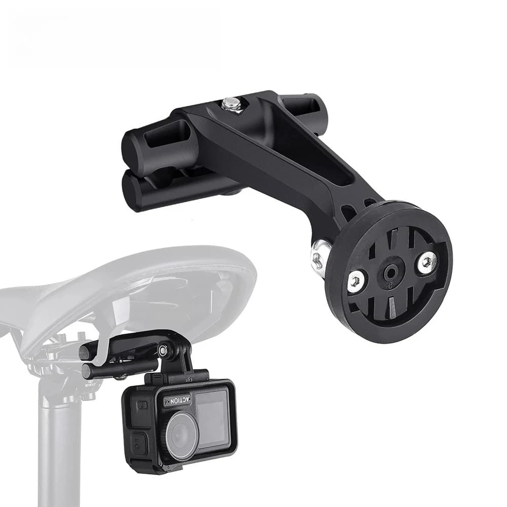 DOMEN Staffa per lampada da sella per bicicletta Supporto per reggisella per bici Fanale posteriore per Garmin Varia Radar retrovisore RVR315 RTL510 515 500
